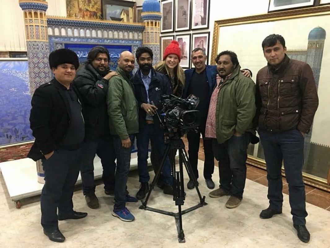 Миллионы Индийских телезрителей узнают об Узбекистане на телеканале TRAVELXP