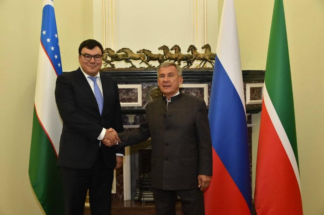 Президент Татарстана принял делегацию Узбекистана