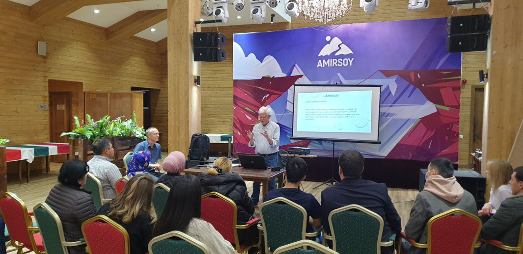 An expert from Germany held a training for Amirsoy Resort staff