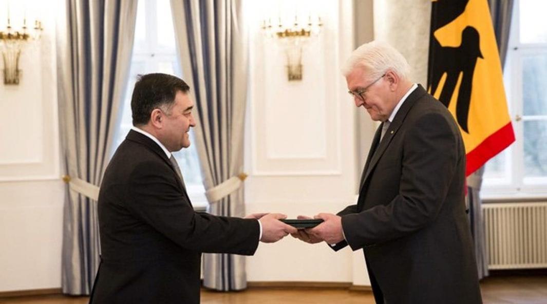 Посол Узбекистана вручил верительные грамоты Президенту Германии
