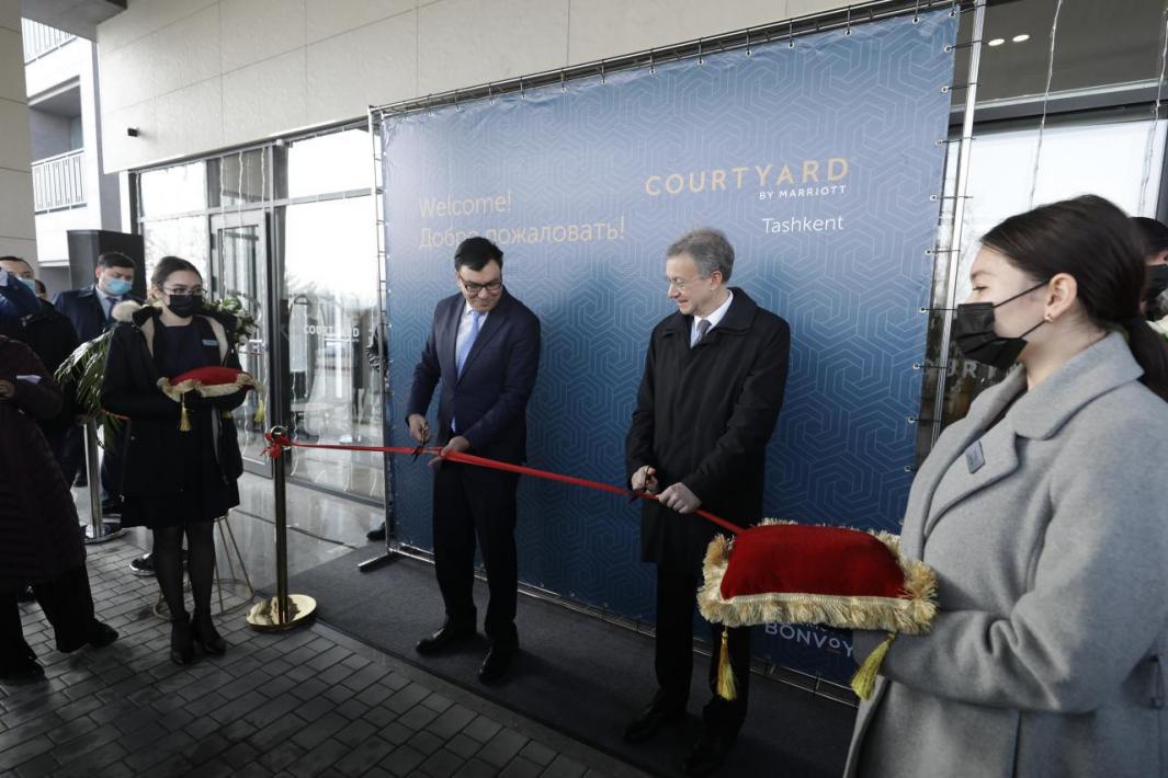 В Узбекистане открылся отель международного бренда Marriott - «Courtyard by Marriott Tashkent»