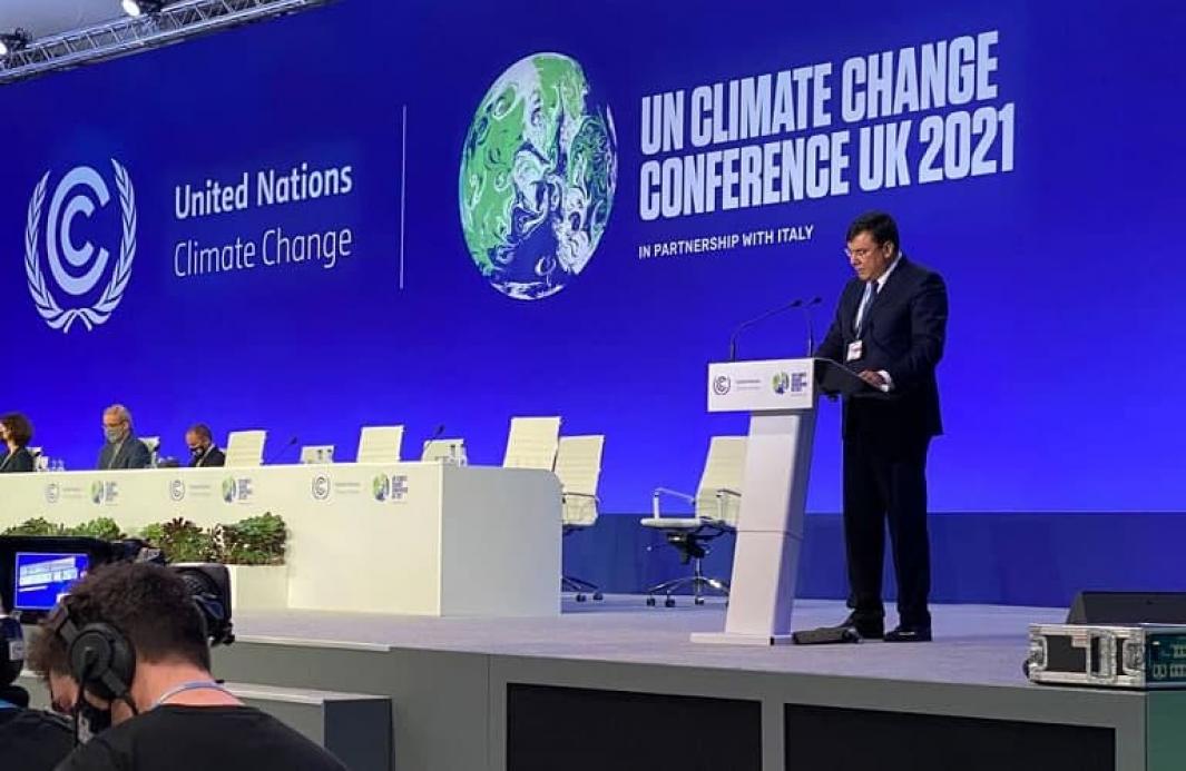 Узбекистан выступил с национальным заявлением на климатическом саммите ООН в Глазго
