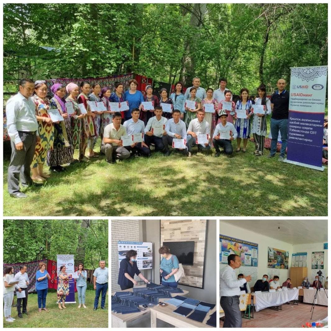 Employees of the USAID's Future Growth Initiative in Uzbekistan visited Jizzakh region