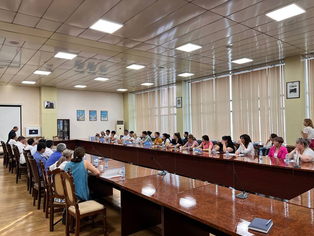 Рабочая встреча туристических компаний с представителями АО «Узбекистон темир йуллари»