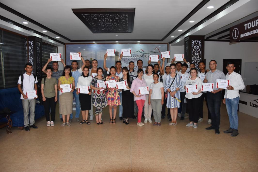 Training seminars within the framework of the USAID's Future Growth Initiative project completed in Bukhara region
