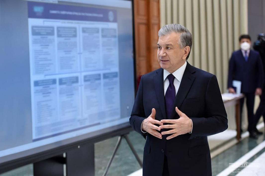 A presentation was held on the development of the tourism potential of Samarkand