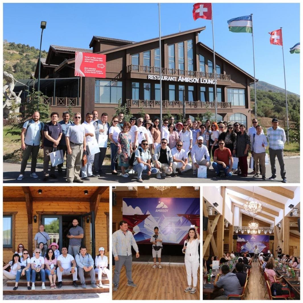 Information tour to mountain resort