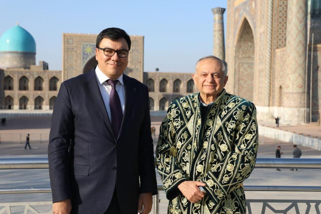 Adviser to the Prime Minister of the Islamic Republic of Pakistan got acquainted with the tourism potential of Samarkand
